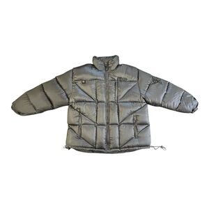 South Pole Silver Puffer Jacket
